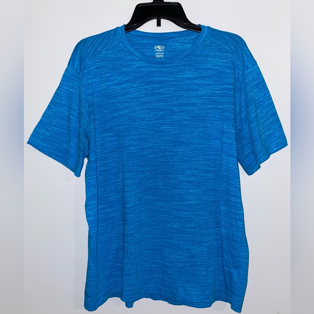 Athletic Works Blue Short Sleeve Tee